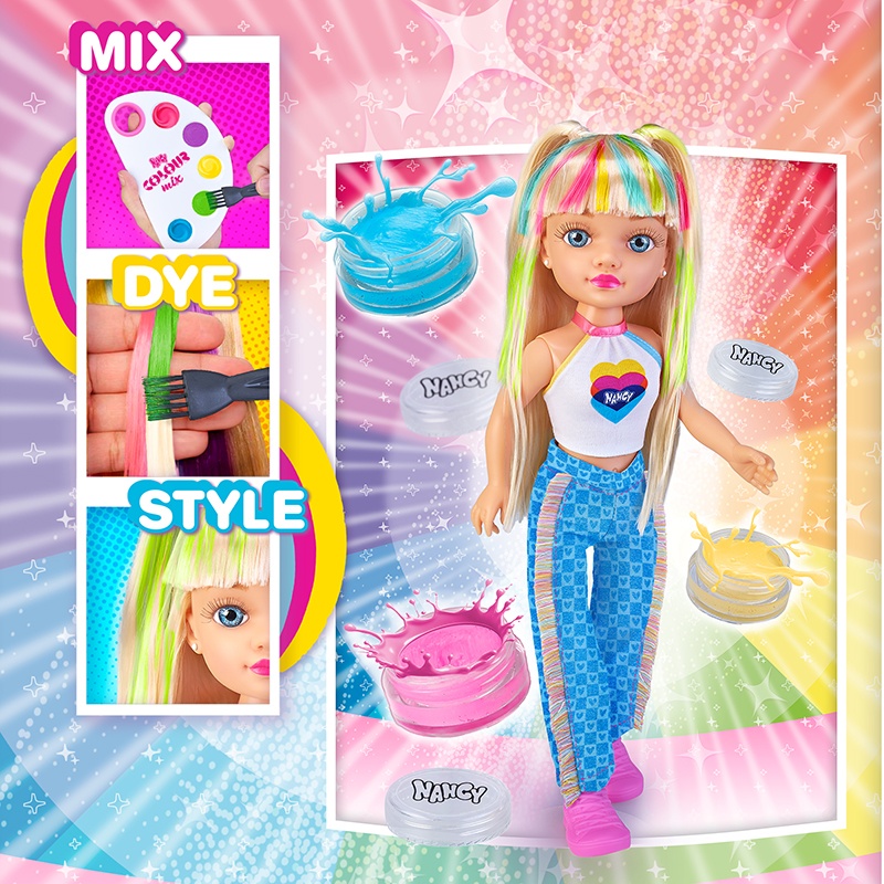 Boneca Nancy Colour Mix - Imagem 2