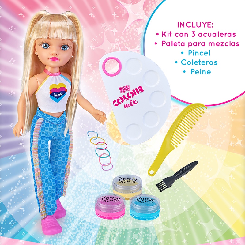 Boneca Nancy Colour Mix - Imagem 3