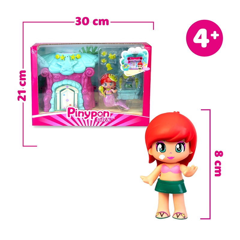 Figura Pinypon Casa do Mar Sereia - Imagem 4