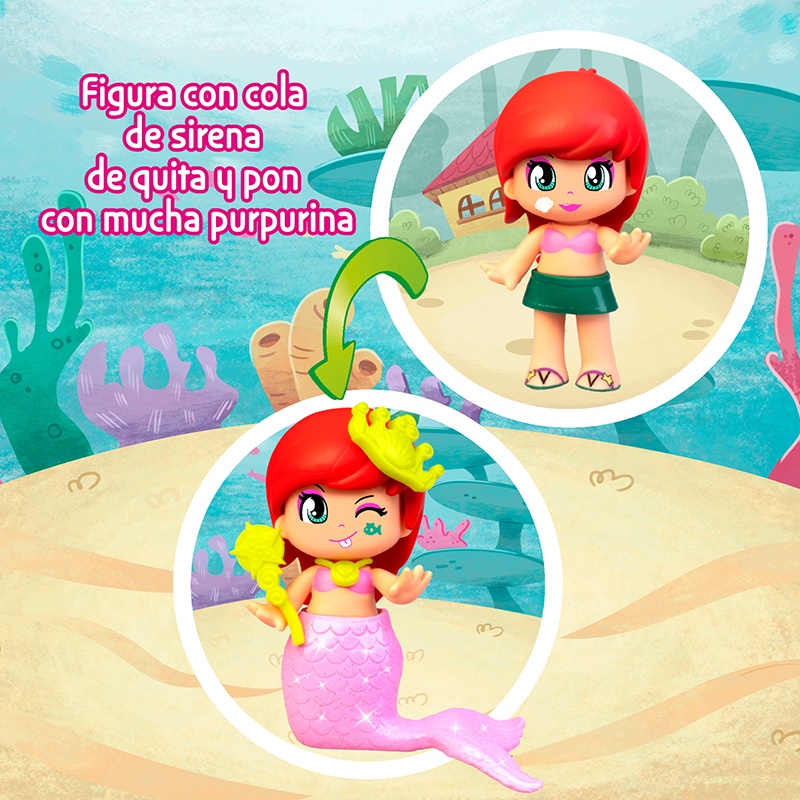 Figura Pinypon Casa do Mar Sereia - Imagem 5