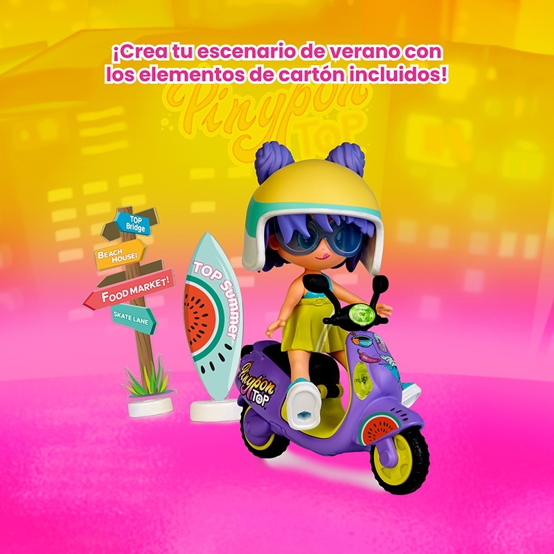 Pinypon TOP Moto Girls - Imagem 2