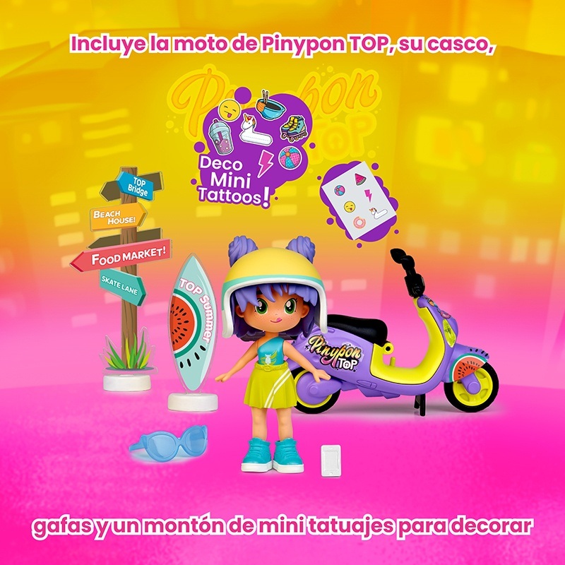 Pinypon TOP Moto Girls - Imagem 5