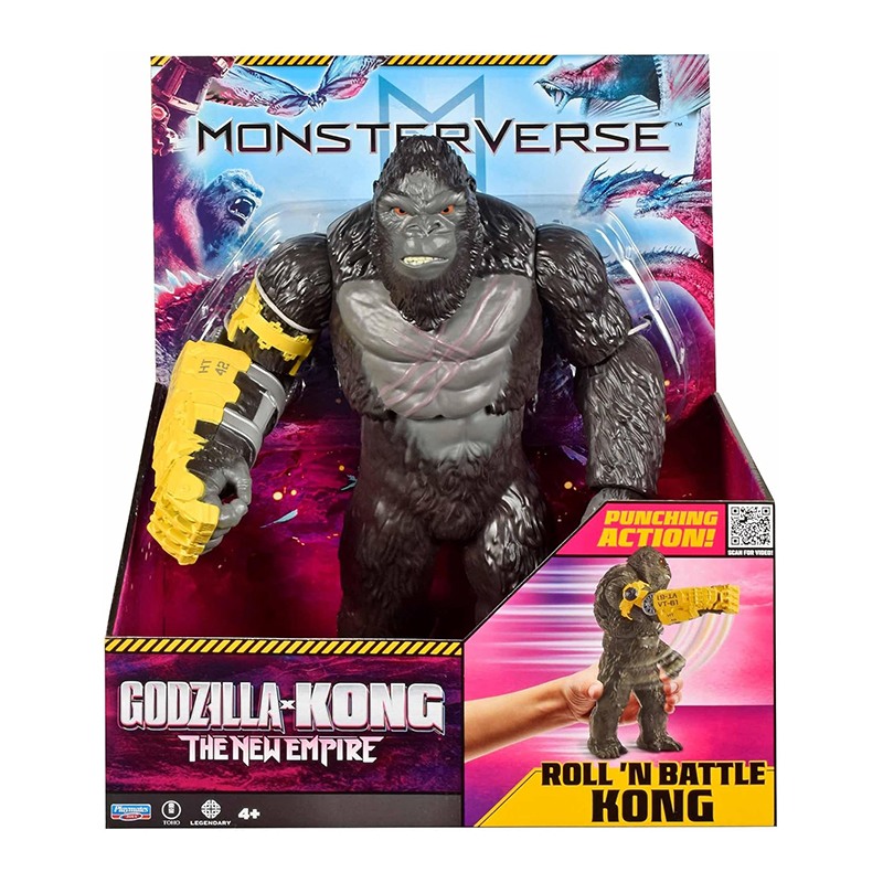 Monsterverse Godzilla vs Kong Figura Kong 28cm Atac Cop de Punys