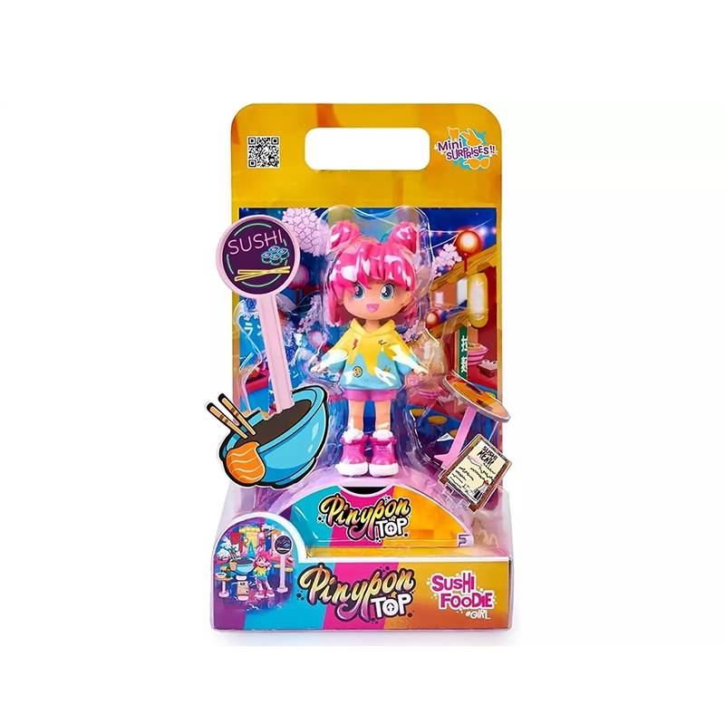 Pinypon TOP Girl Figura Sushi Foody