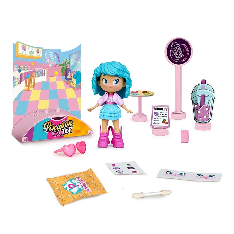 Pinypon TOP Girl Figura Bubble Tea