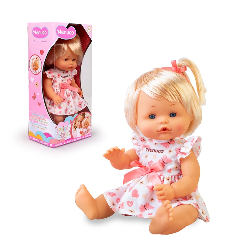 Boneca Nenuco Vestido de Primavera
