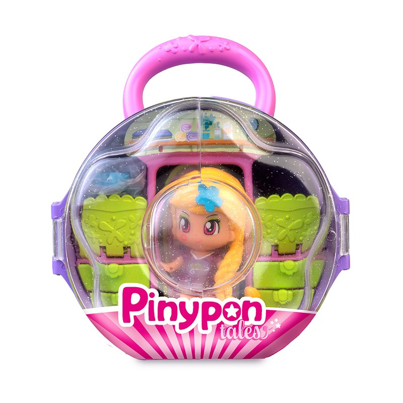 Figura Pinypon Bolsa Lila Rapunzel - Imagem 2