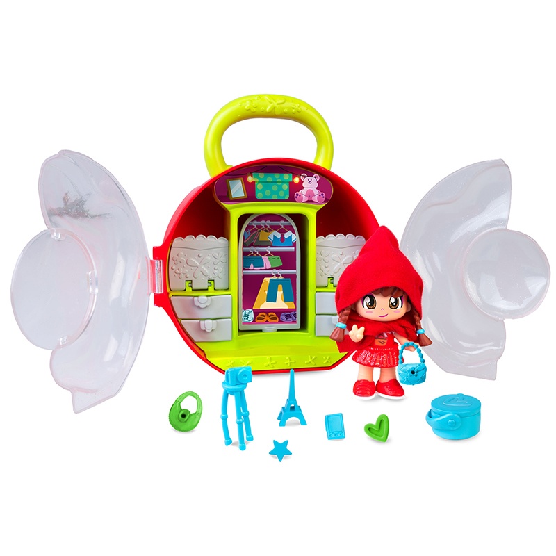 Figura Pinypon Bolsa Capuchinho Vermelho