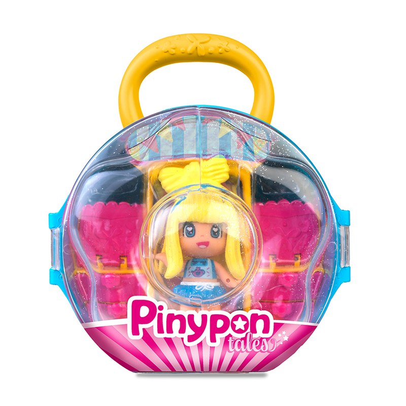 Figura Pinypon Bolsa Azul Alicia - Imagem 3
