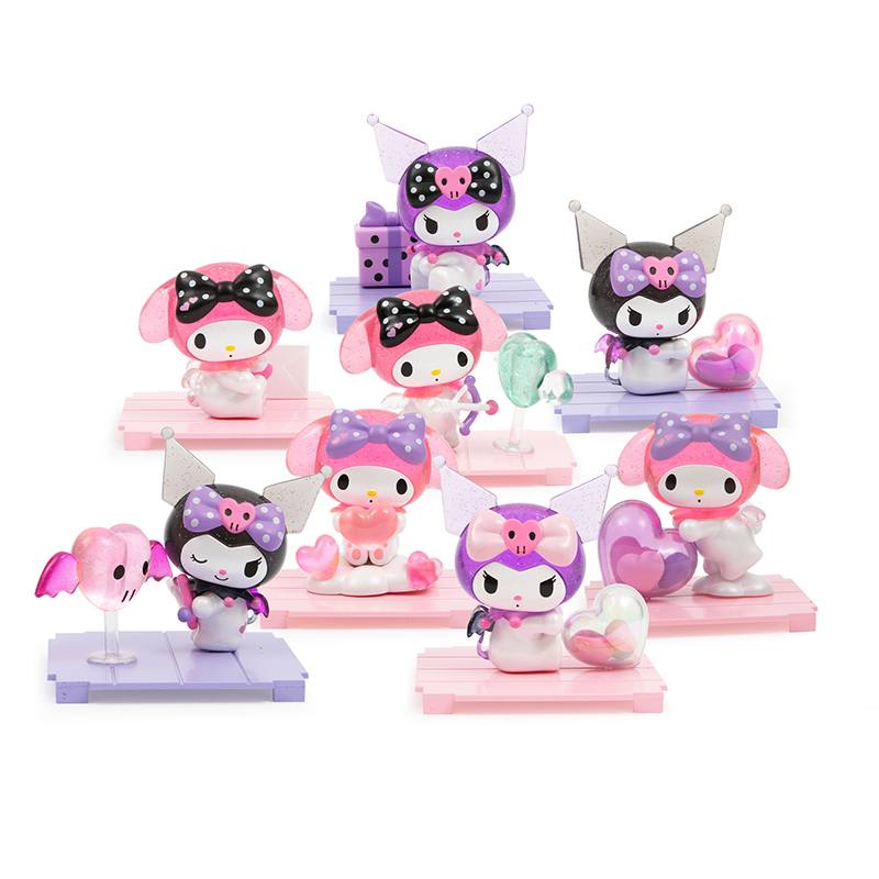 Hello Kitty MiniBox Figura Kuromi & My Melody - Love Story