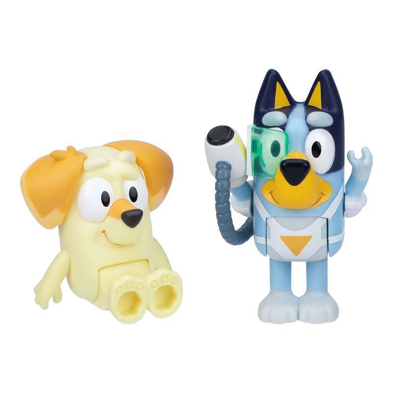 Bluey Pack 2 Figuras Bluey e Chucky - Imagem 1