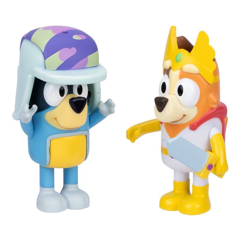 Bluey Pack 2 Figuras Chilli e Bandit - Imagem 2