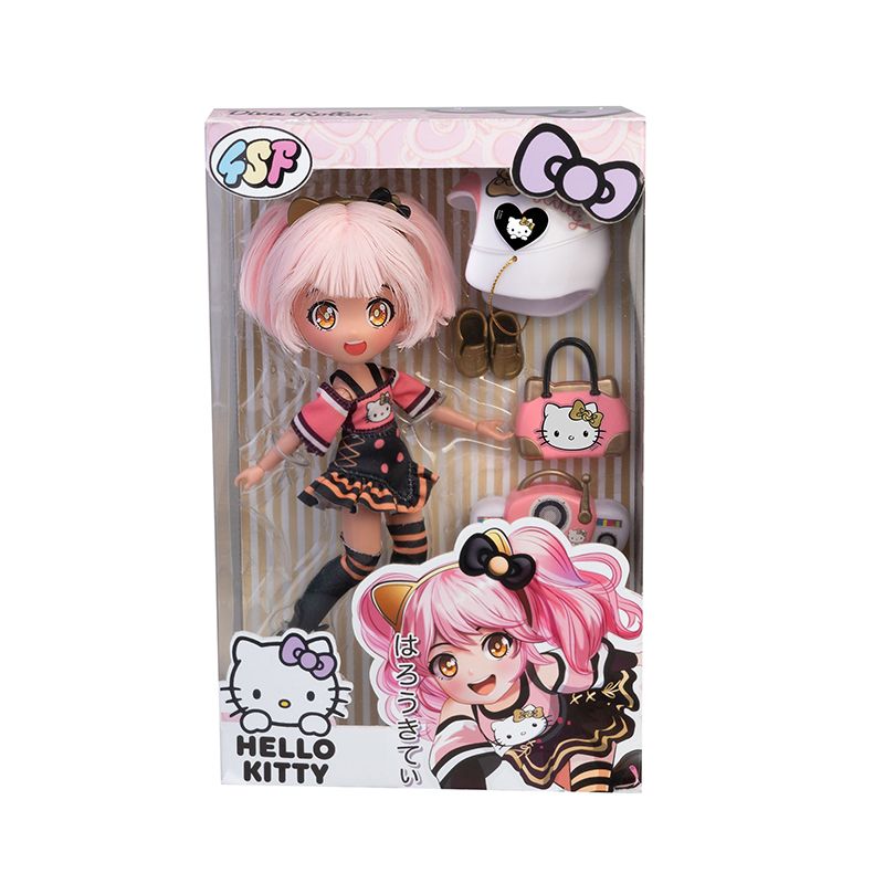 Hello Kitty Boneca Golden Diva Roller - Imagem 1