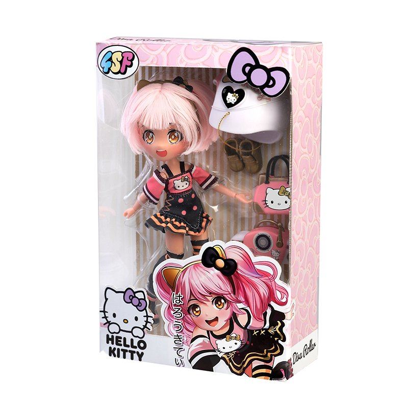 Hello Kitty Boneca Golden Diva Roller - Imagem 3