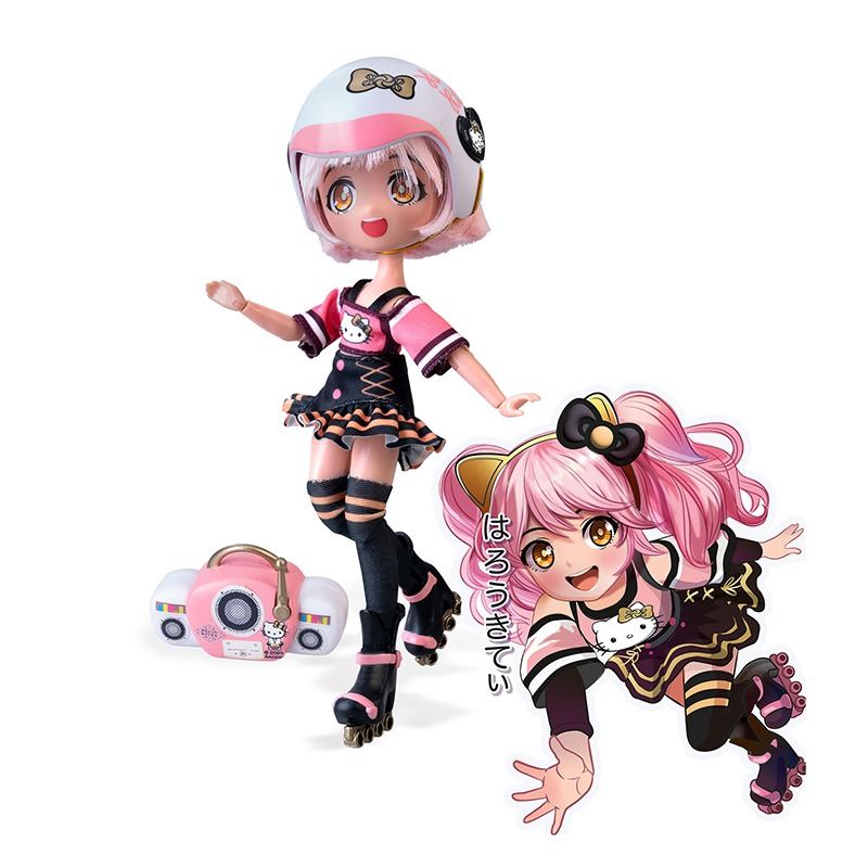 Hello Kitty Boneca Golden Diva Roller - Imagem 5