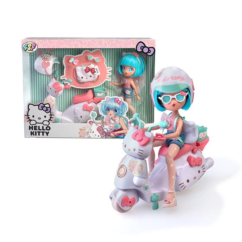 Hello Kitty Muñeca Moto Pretty Pink