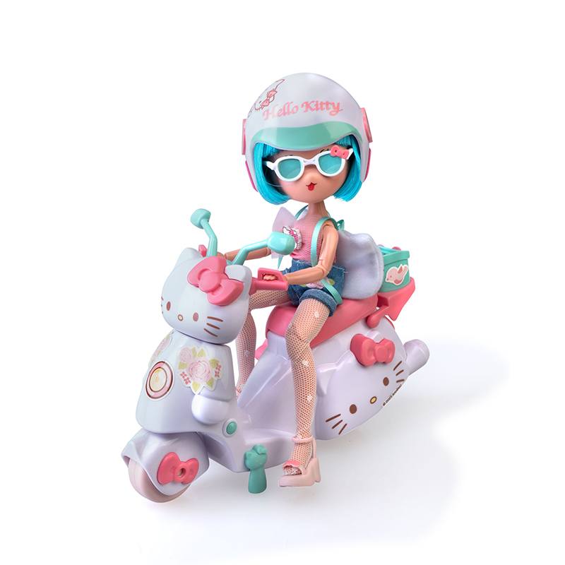 Hello Kitty Muñeca Moto Pretty Pink - Imagen 4