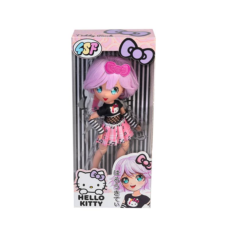 Hello Kitty Boneca Teddy Rock Manga