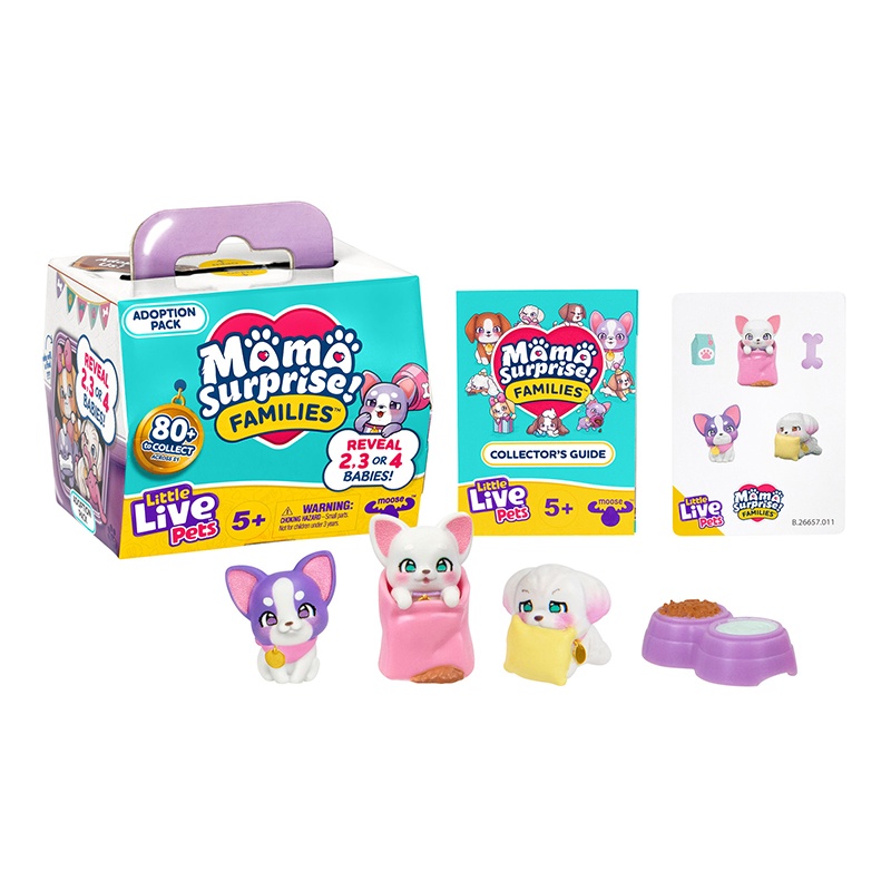 Little Live Pets Família Mama Surpresa