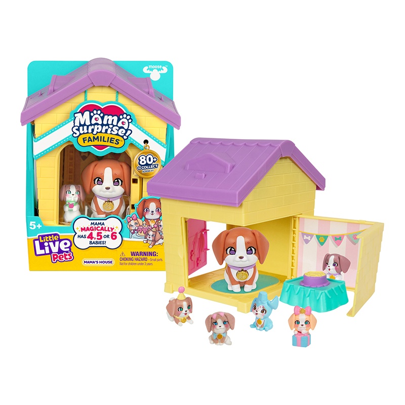 Little Live Pets Mama Sorpresa Perrita Beagle