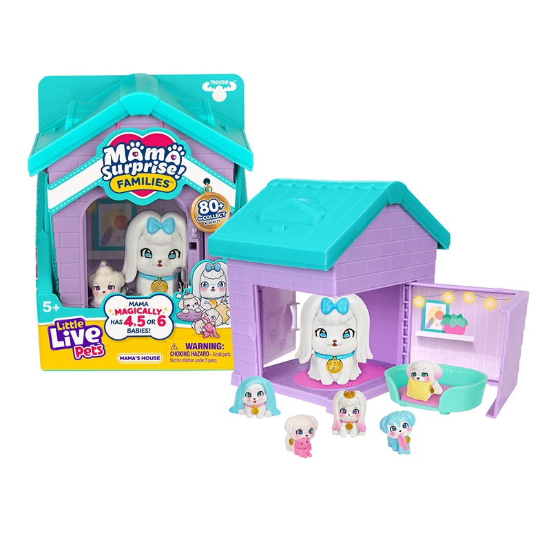 Little Live Pets Mama Sorpresa Cachorrinha Maltês