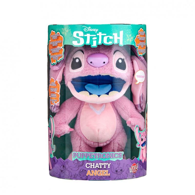 Disney Stitch Peluche FX Real - Chatty Angel - Imagen 3