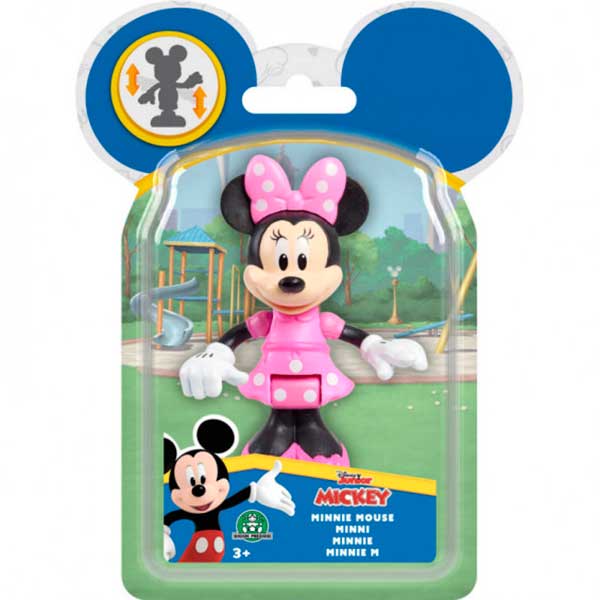 Mickey Mouse Figura Articulada 7cm - Imagen 1