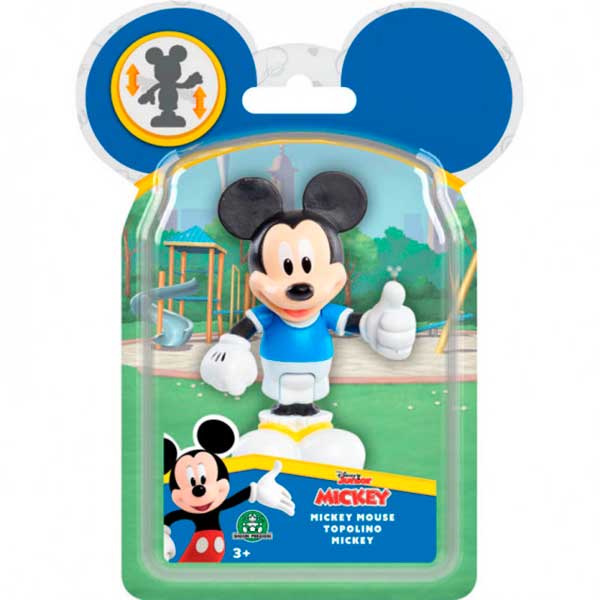 Mickey Figura Articulada 7cm - Imagem 2