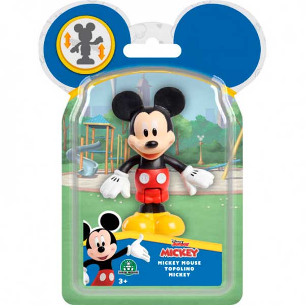 Mickey Mouse Figura Articulada 7cm - Imatge 6