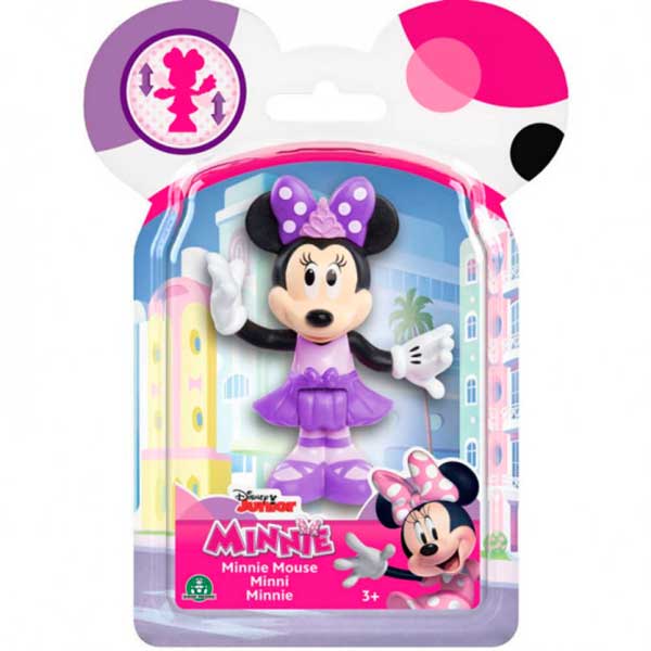 Minnie Mouse Figura Articulada 7cm - Imatge 1