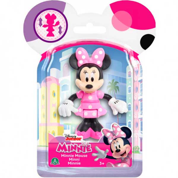 Minnie Mouse Figura Articulada 7cm - Imagen 5