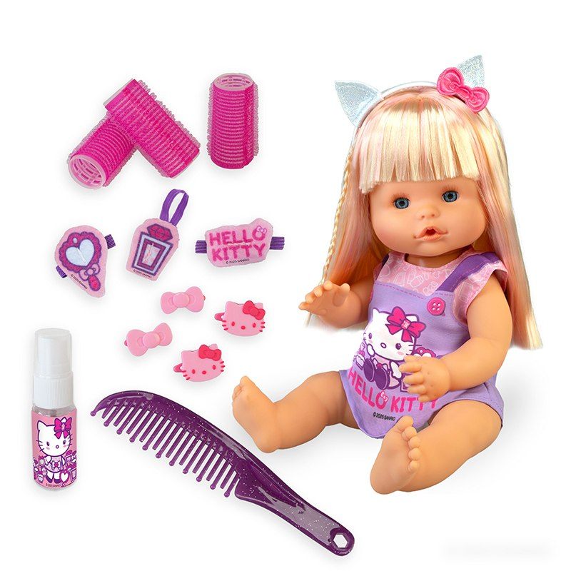 Nenuco Hello Kitty Set Cabeleireiro - Imagem 1