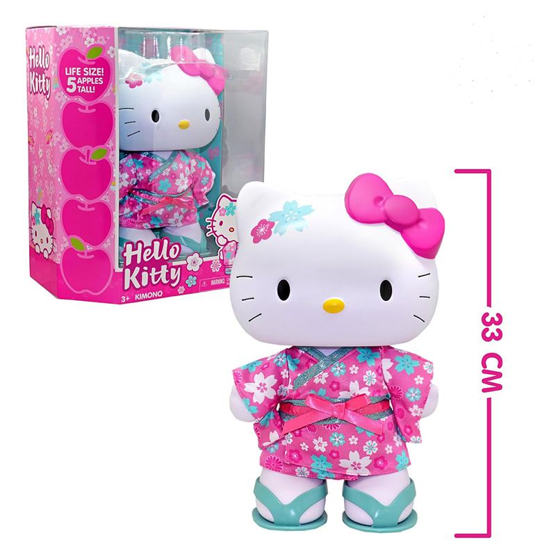 Hello Kitty Boneca com Kimono 32cm - Imagem 1