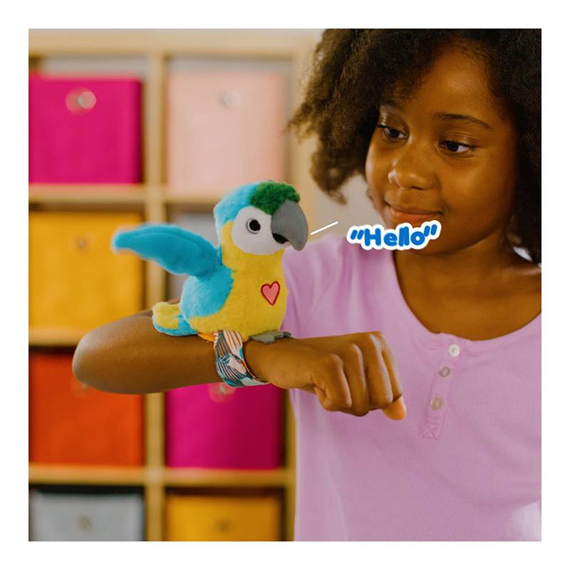 Peluche Pássaro Interativo Happy Yappers - Loro - Imagem 1