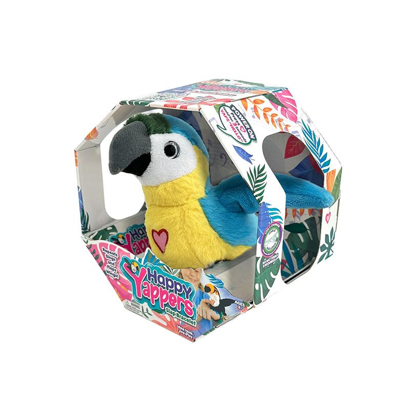 Peluche Pássaro Interativo Happy Yappers - Loro - Imagem 3
