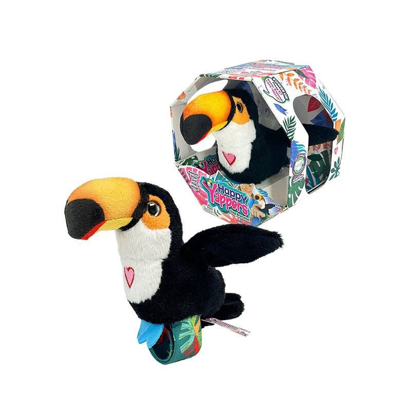 Peluche Pássaro Interativo Happy Yappers - Tucano