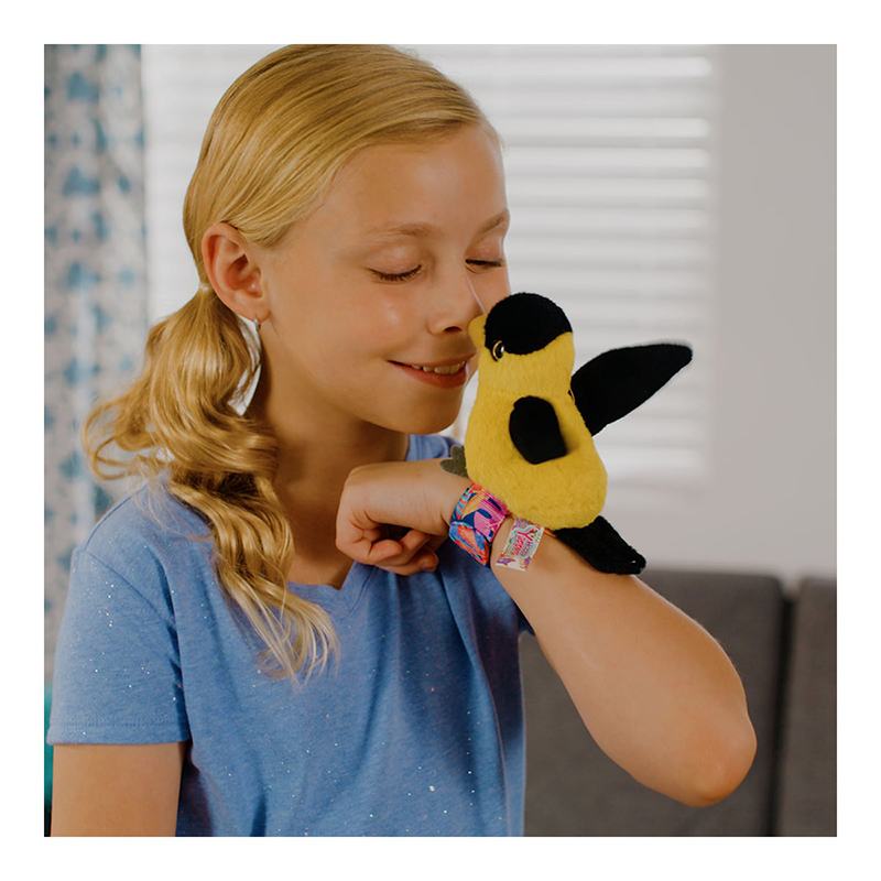 Peluche Pássaro Interativo Happy Yappers - Pássaro Amarelo - Imagem 1