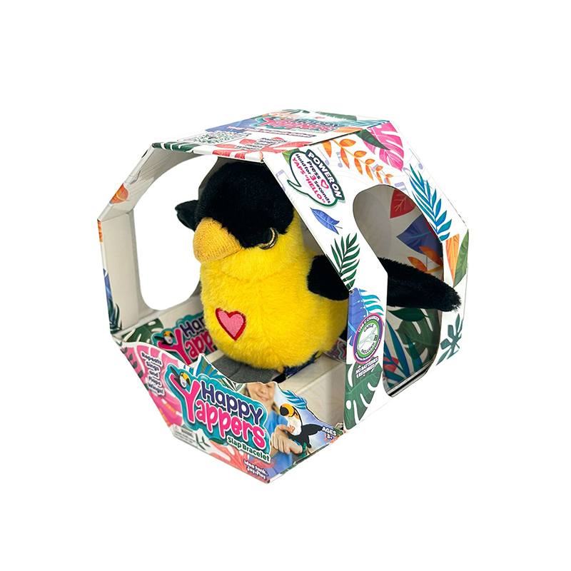 Peluche Pássaro Interativo Happy Yappers - Pássaro Amarelo - Imagem 3