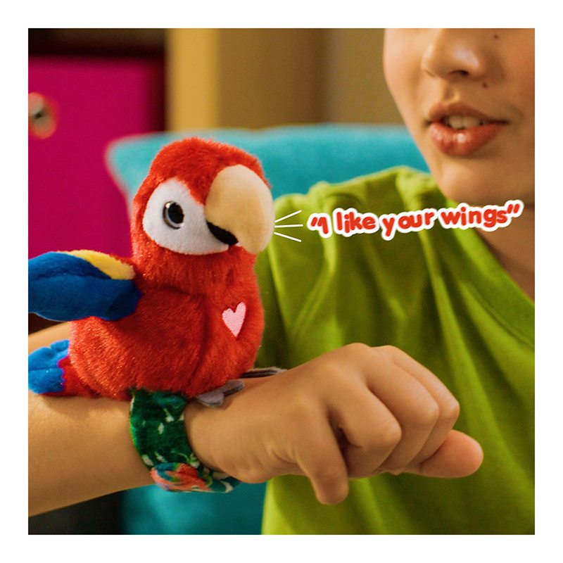 Peluche Pássaro Interativo Happy Yappers - Arara - Imagem 1