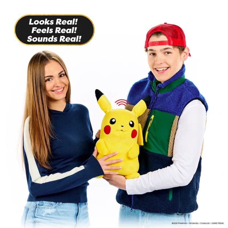 Pokémon Peluche Pikachu Puppetronic RealFX interactivo - Imagen 3