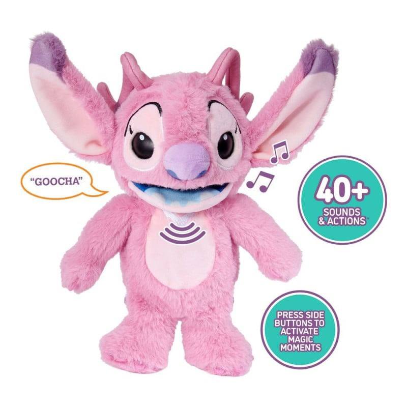 Disney Peluche Stitch Angel Palm Puppetronic interactivo - Imagen 1