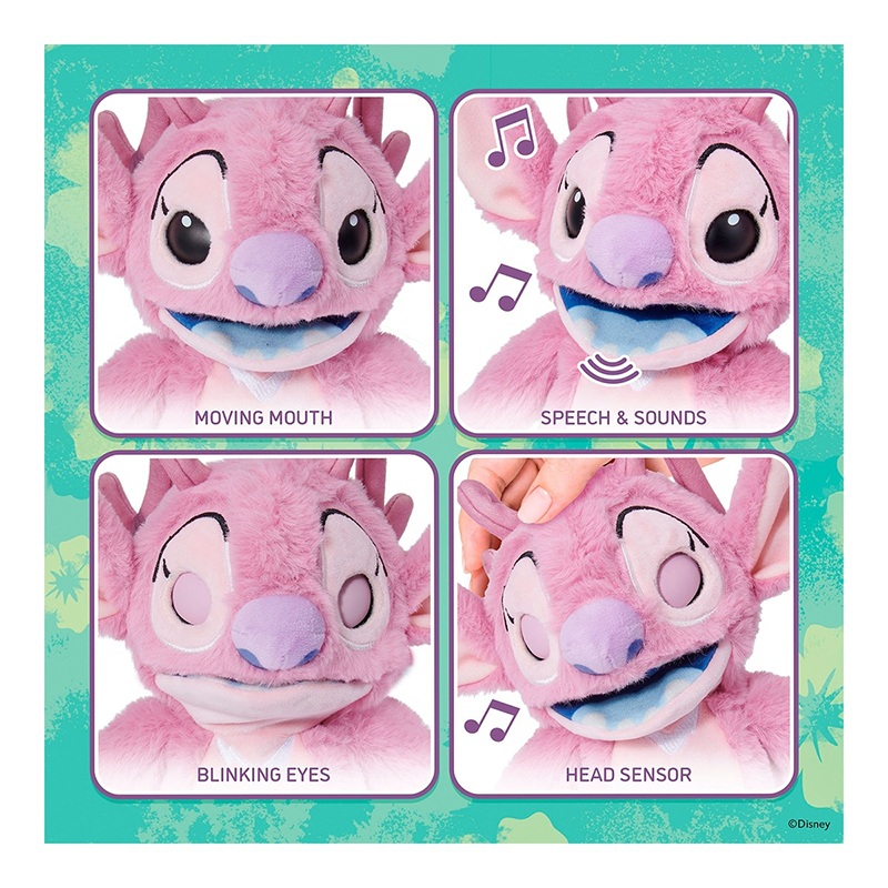 Disney Peluche Stitch Angel Palm Puppetronic interactivo - Imagen 2