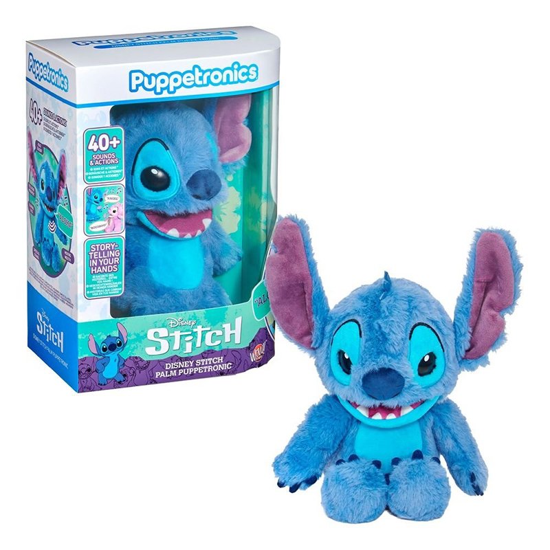 Disney Peluix Stitch Palm Puppetronic interactiu