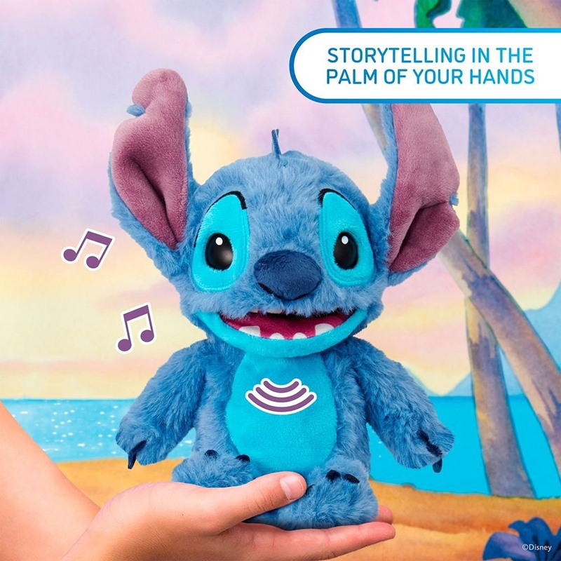 Disney Peluche Stitch Palm Puppetronic interactivo - Imagen 4
