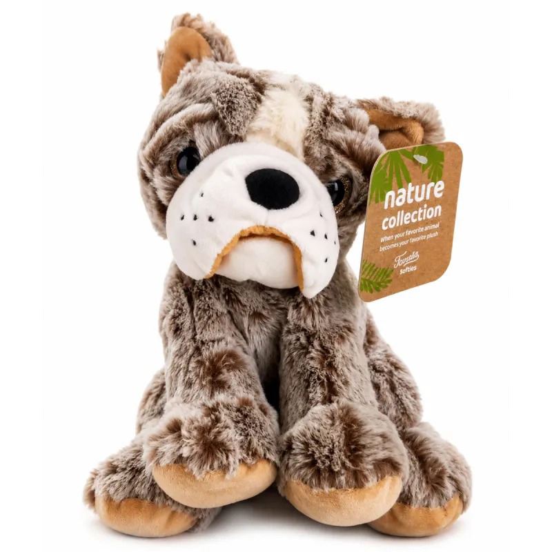 Peluche Nature Perro Bulldog 27cm