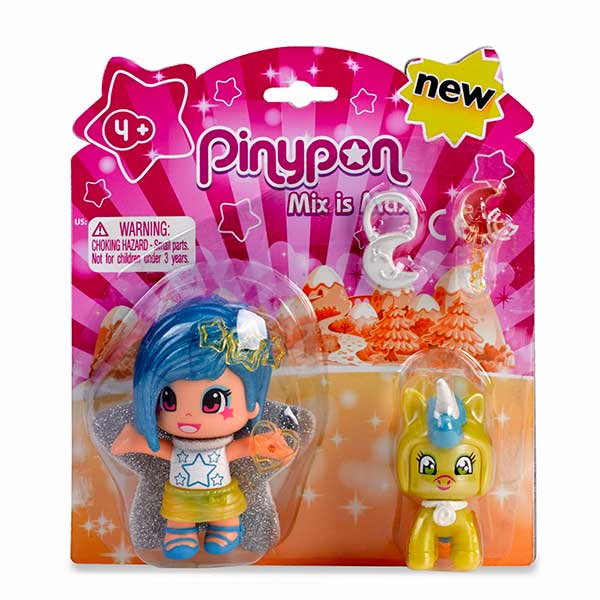 Pinypon Figuras Pack Estrella y Mascota #4 - Imatge 1