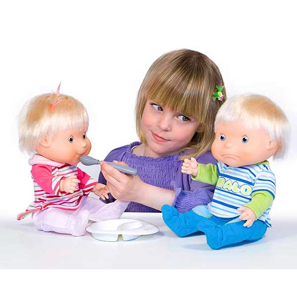 Muñecos Mila y Malo Interactivos - Imagen 1