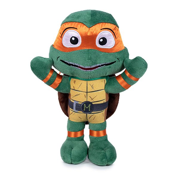 Tortugas Ninja Peluche Michelangelo TMNT 30cm - Imagen 1