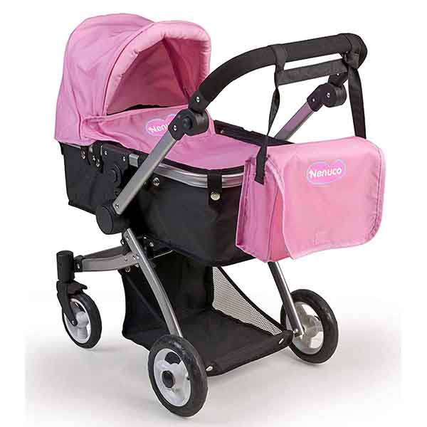 Nenuco carrinho de bebê com bolsa 3 em 1 - Imagem 4