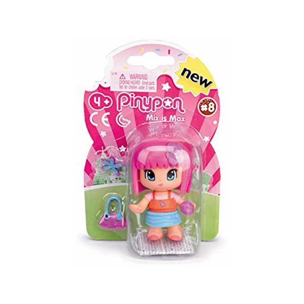 Pinypon Figura cabelo rosa - Imagem 1
